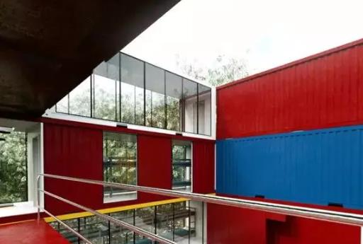 濟南長清區雙泉鎮住人集裝箱別墅酒店